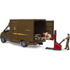 BRUDER Mercedes-Benz Sprinter UPS with Driver & Accessories