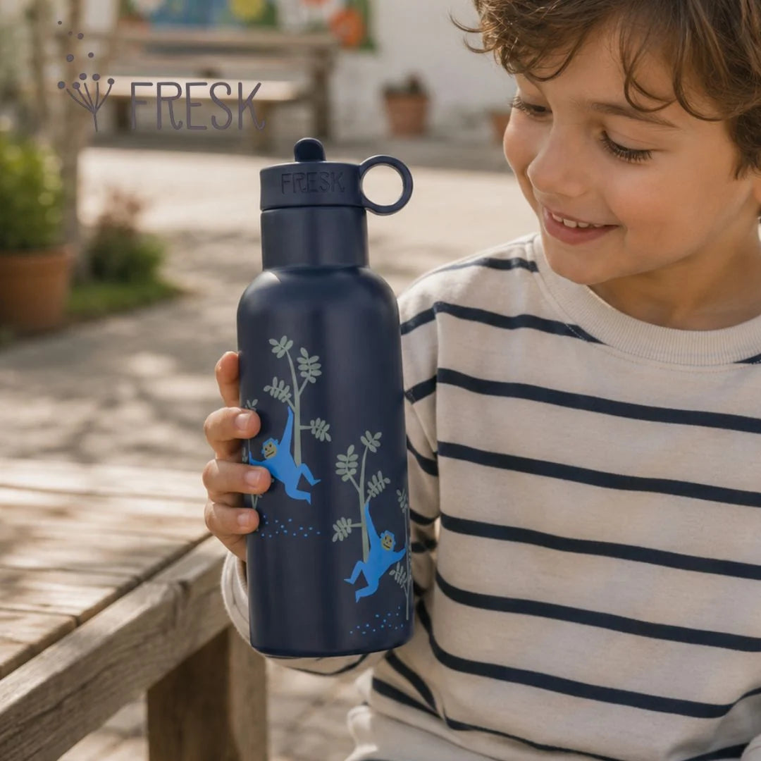 Fresk Insulated Stainless Steel Straw Bottle – Monkey