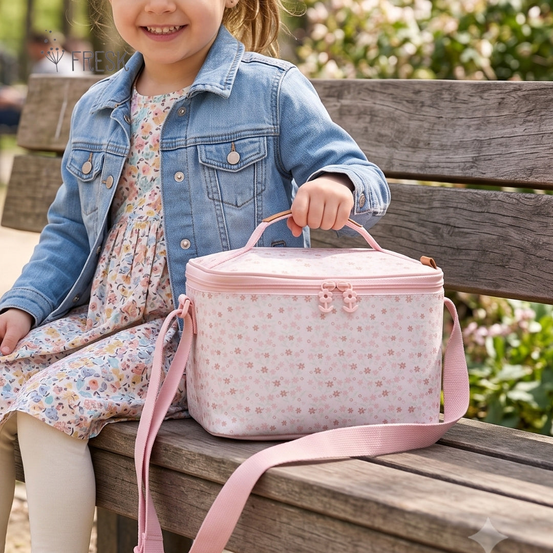 Fresk Insulated Lunch Bag – Garden Flowers