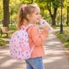 A Little Lovely Company – Kindergarten Backpack with Insulated Lunch Compartment – Hearts