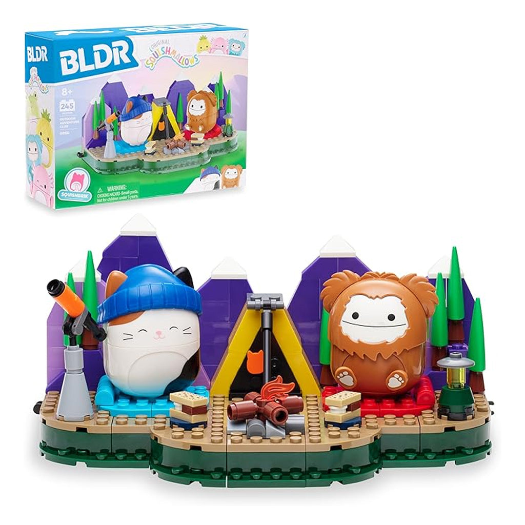 BLDR – Squishmallows Deluxe Camping Building Set