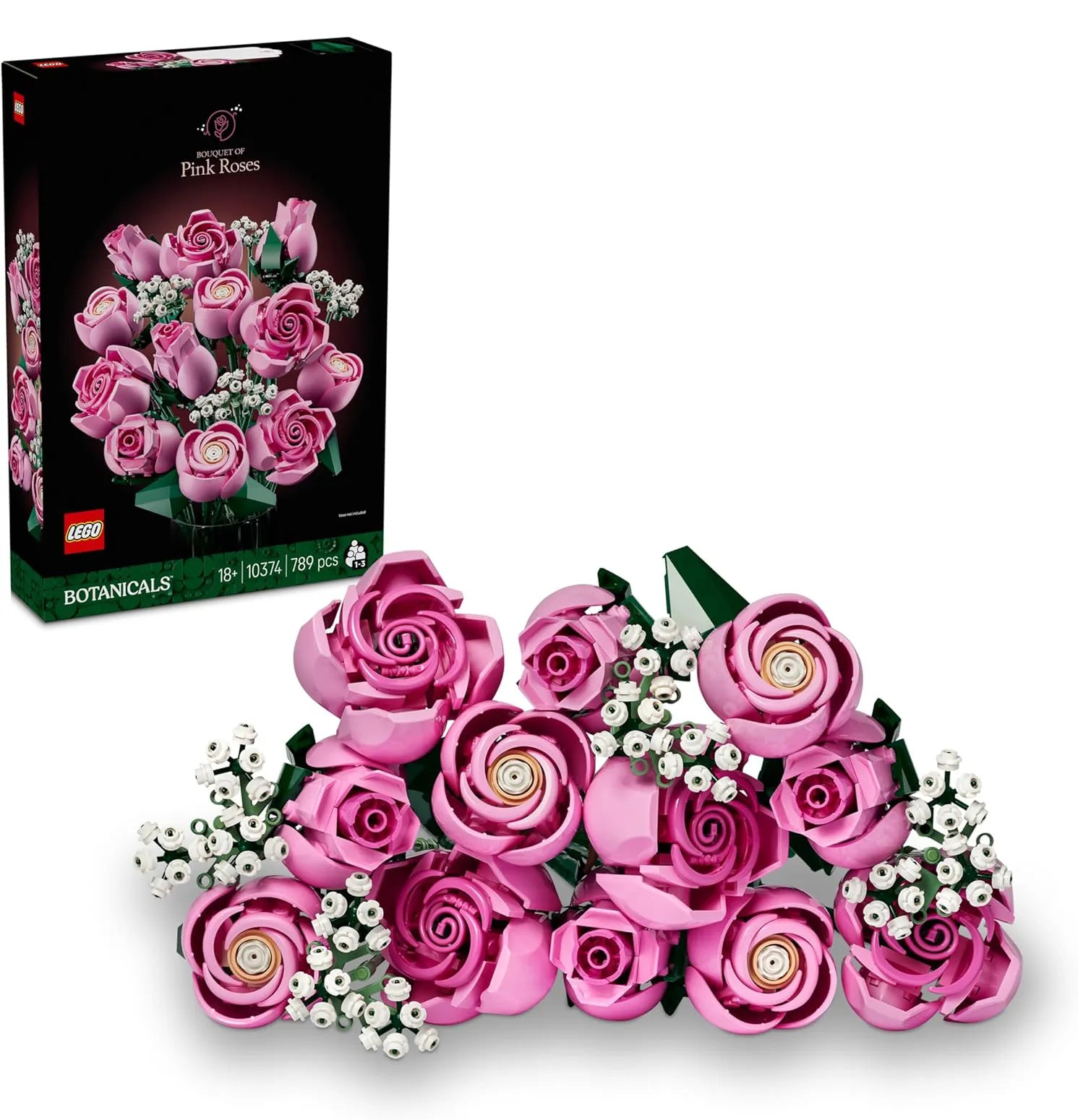 LEGO: Bouquet of Pink Roses