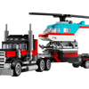 LEGO: Flatbed Truck with Helicopter