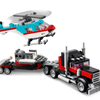 LEGO: Flatbed Truck with Helicopter