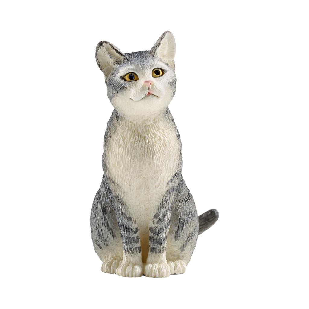 Schleich Farm World Cat Sitting Mini Figure