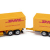 Φορτηγό με trailer DHL