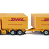 Φορτηγό με trailer DHL