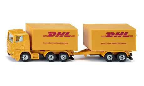 Φορτηγό με trailer DHL