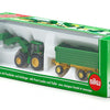 Τρακτέρ John Deere με φορτωτή και τρέιλερ