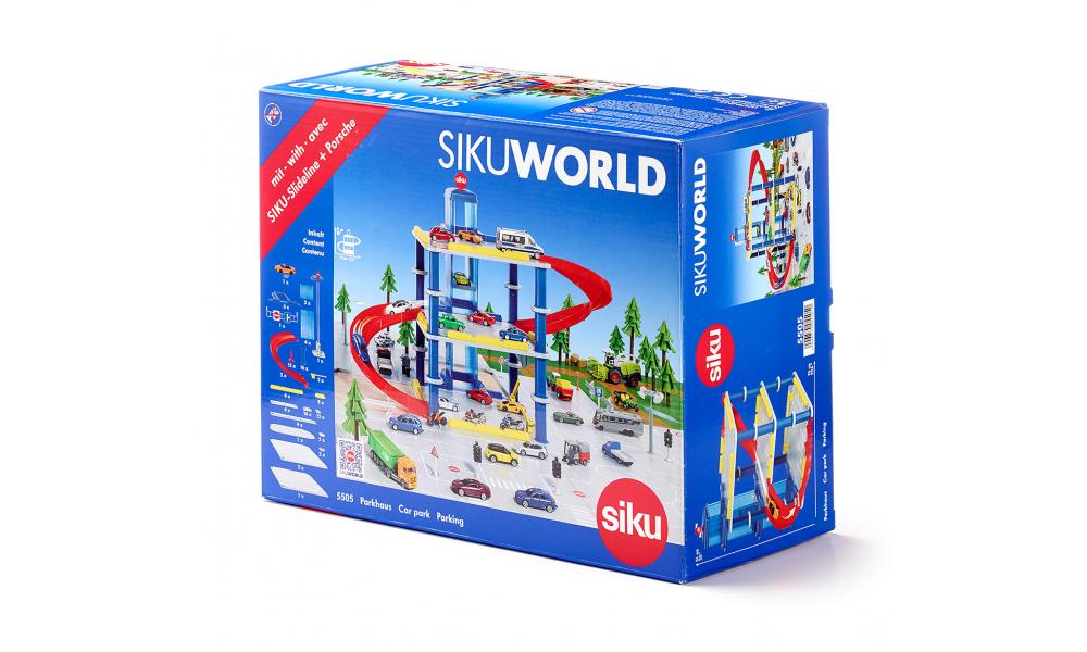 SikuWorld Car Garage 58x37x36cm