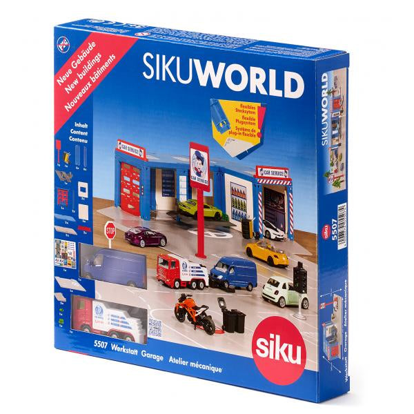 Συνεργείο αυτοκινήτων SikuWorld 15x36x36cm