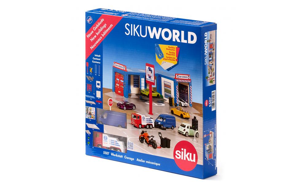 Συνεργείο αυτοκινήτων SikuWorld 15x36x36cm