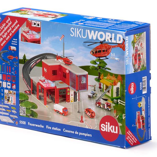 Πυροσβεστικός σταθμός SikuWorld 78x29x29cm