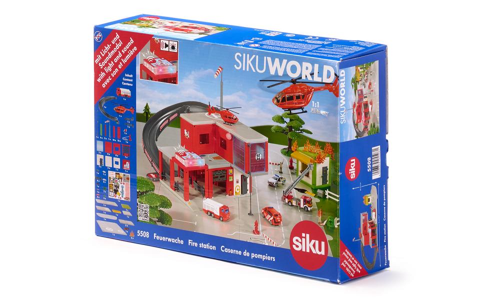 Πυροσβεστικός σταθμός SikuWorld 78x29x29cm