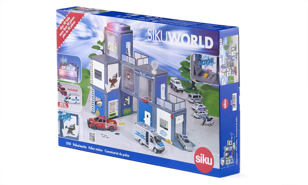 SikuWorld Police Station 31x78x32cm
