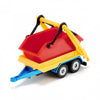 Truck with Trailer and 2 Bins 1:50